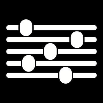 Equalization Vector Icon