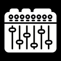 Sound Mixer Vector Icon