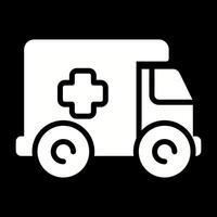 Ambulance Vector Icon