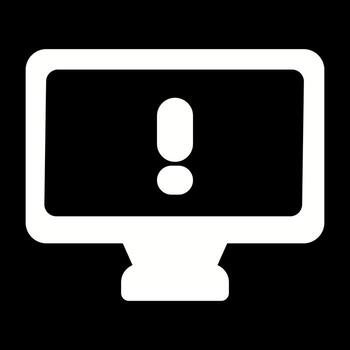 Computer Vector Icon