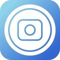 grabar botón vector icono