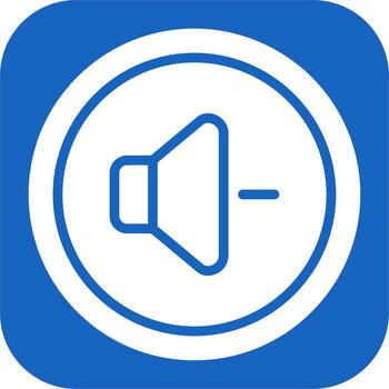 Volume Down Button Vector Icon