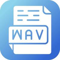 WAV Vector Icon