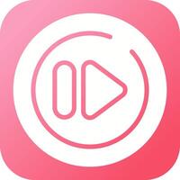 Next Track Circle Vector Icon