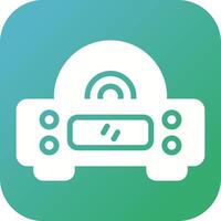 Cd Player Vector Icon