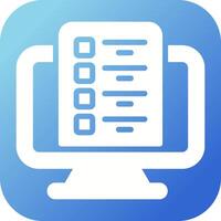 Computer Vector Icon