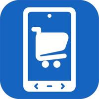 compras vector icono