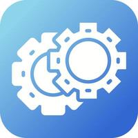 Gears Vector Icon