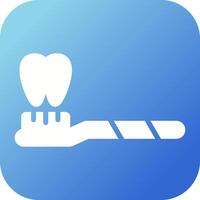 Toothbrush Vector Icon