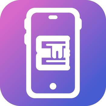 icono de vector móvil