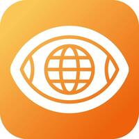 icono de vector de ojo