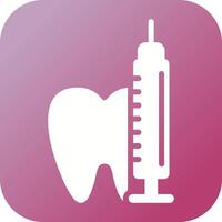 icono de vector de dientes