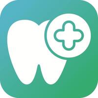 dental cuidado vector icono