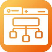 Site Map Vector Icon