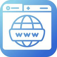 World Wide Web Vector Icon