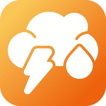 icono de vector de nube