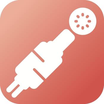 icono de vector de enchufe