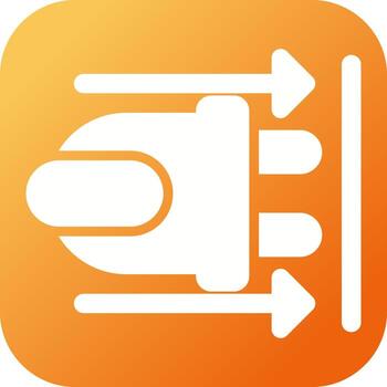 icono de vector de enchufe