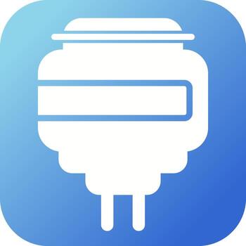 icono de vector de enchufe