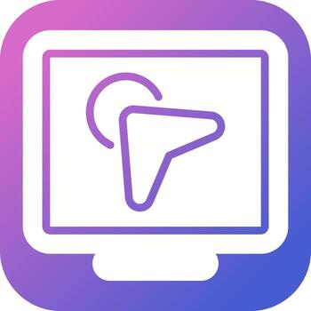 selección vector icono