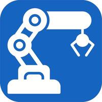 Mechanical Arm Vector Icon