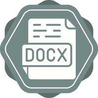 icono de vector docx