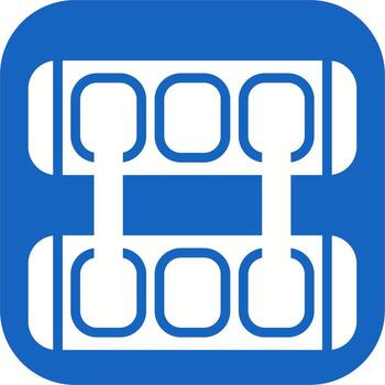 icono de vector de interruptor de red