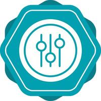 Audio Equalizer Vector Icon