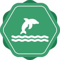 Dolphin Vector Icon