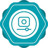 Video Record Button Vector Icon