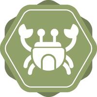 Crab Vector Icon