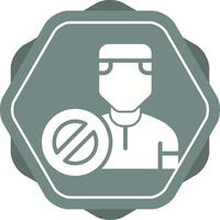 Block User Vector Icon