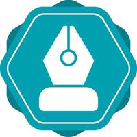Black Nib Vector Icon