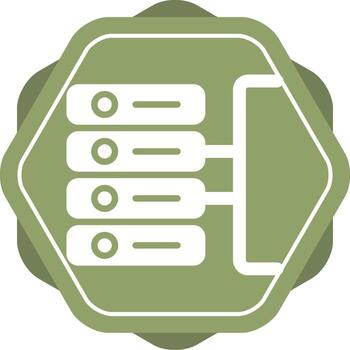 icono de vector de base de datos