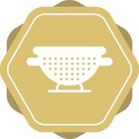 Colander Vector Icon