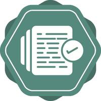 Document Versioning Vector Icon