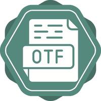 otf vector icono