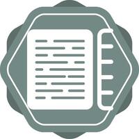 Document Indexing Vector Icon