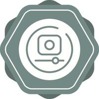 Video Record Circle Vector Icon