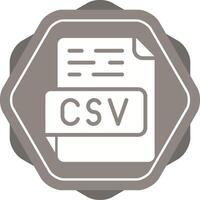 CSV Vector Icon