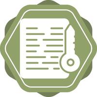 Document Access Vector Icon