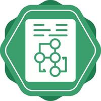 Document Workflow Vector Icon