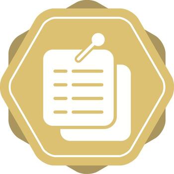 Document Annotation Vector Icon