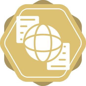 Document Sharing Vector Icon