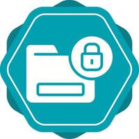 Document Security Vector Icon