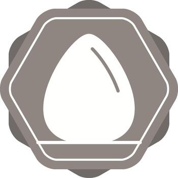 icono de vector de huevo