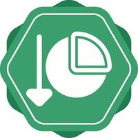 Chart Decreasing Vector Icon