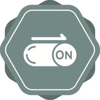 On Button Vector Icon