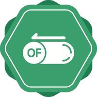 Of Button Vector Icon