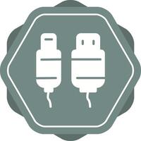 Usb Cable Vector Icon